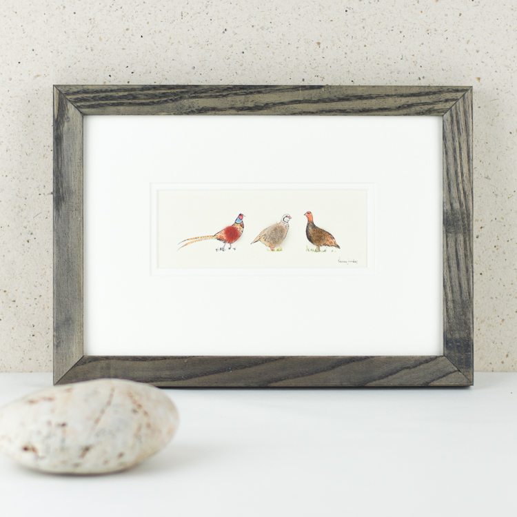Game Birds bespoke Print