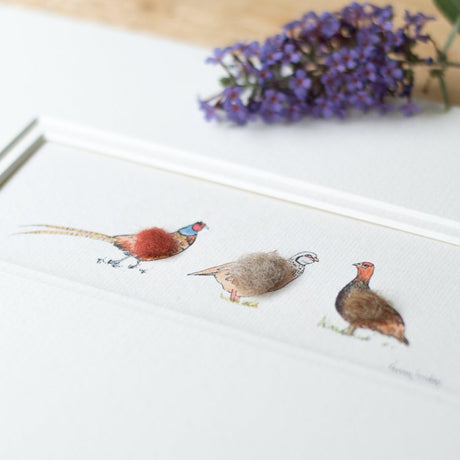 Game Birds bespoke Print