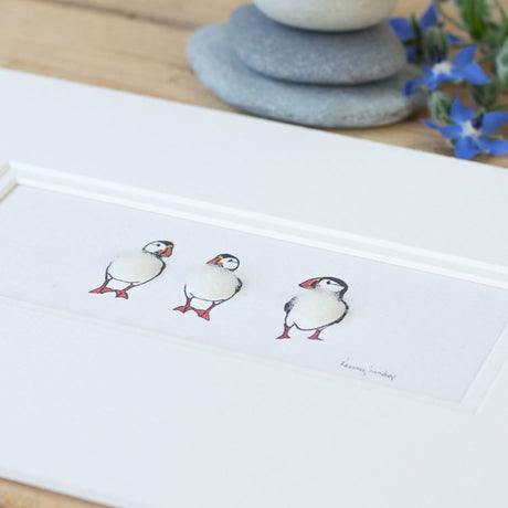 Puffins bespoke Print