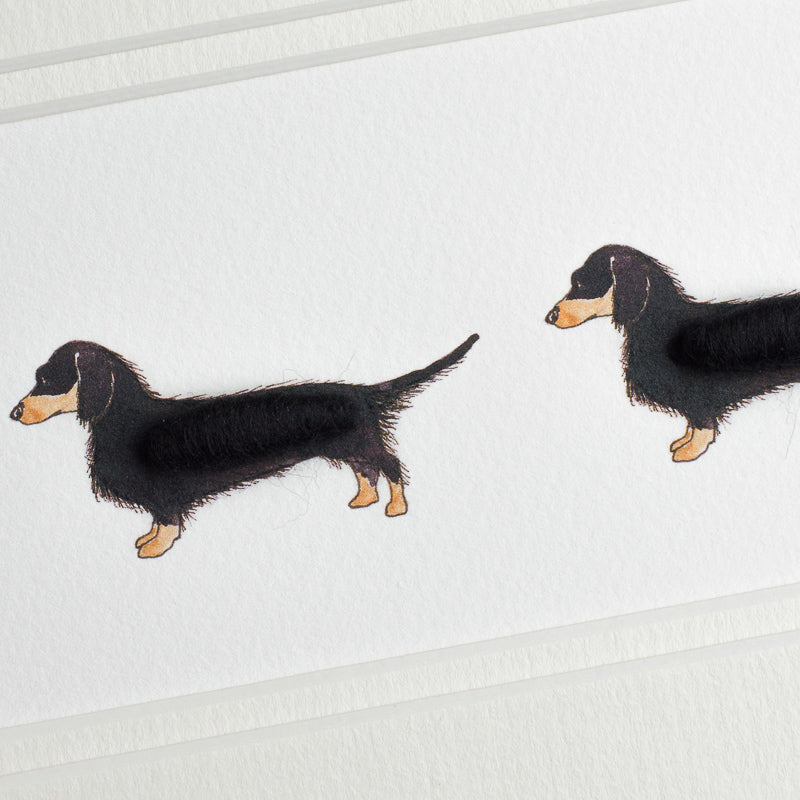 Dachshunds bespoke Print - 2 Dachshunds