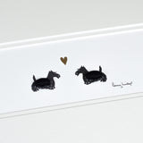 Scottie Dogs in Love bespoke Print