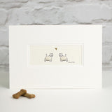Westies in Love bespoke Print