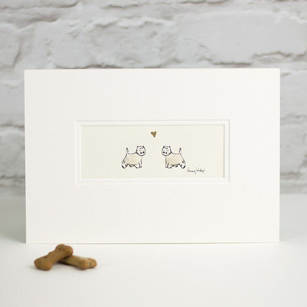 Westies in Love bespoke Print
