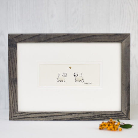 Westies in Love bespoke Print