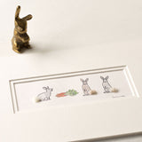 Rabbits & Carrot bespoke Print