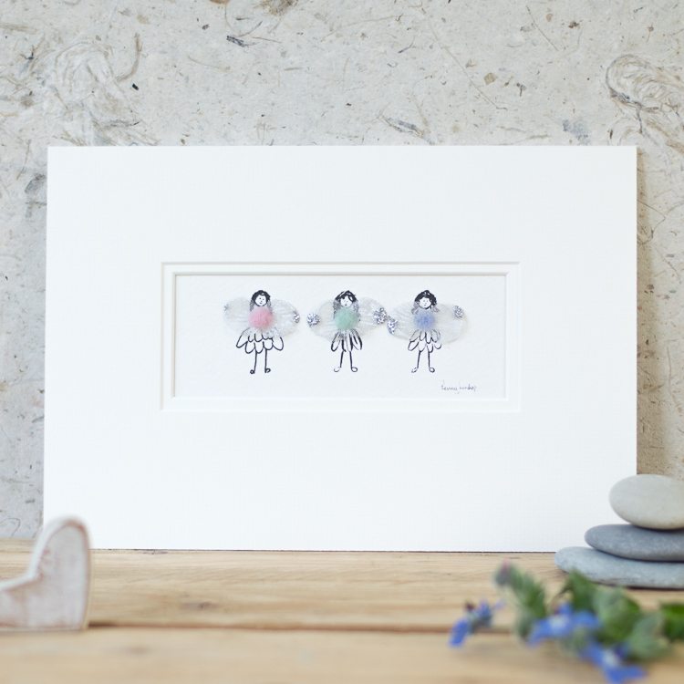 Pastel Fairies bespoke print