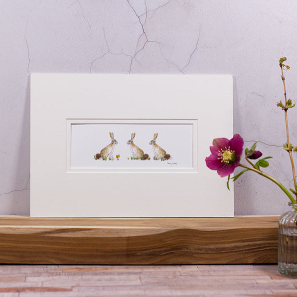 3 Hares bespoke Print