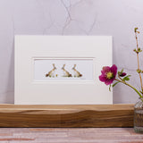 3 Hares bespoke Print