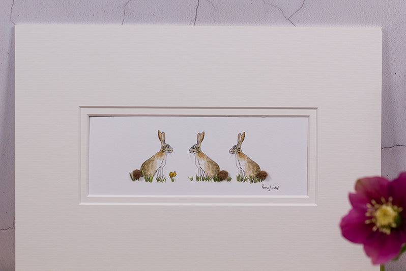 3 Hares bespoke Print
