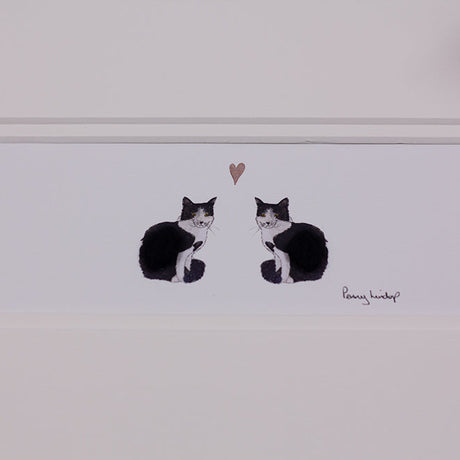 Cats in Love bespoke print
