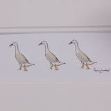 Runner Ducks bespoke Print