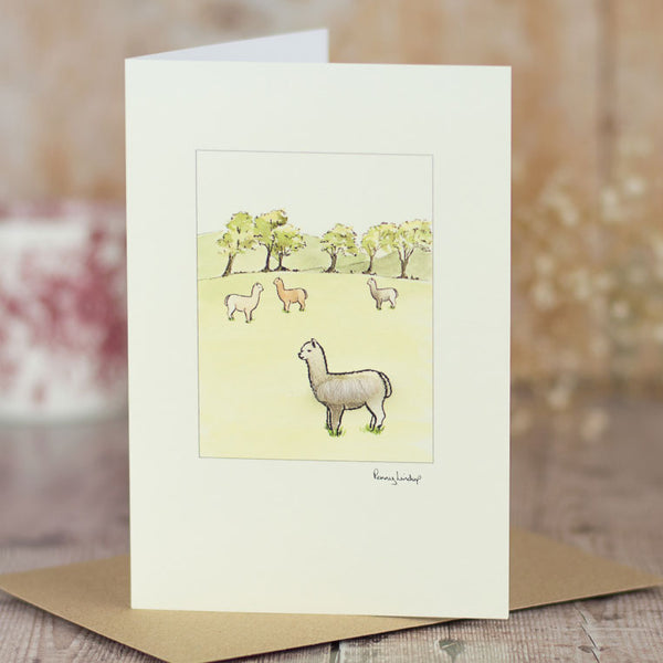 Alpacas Card