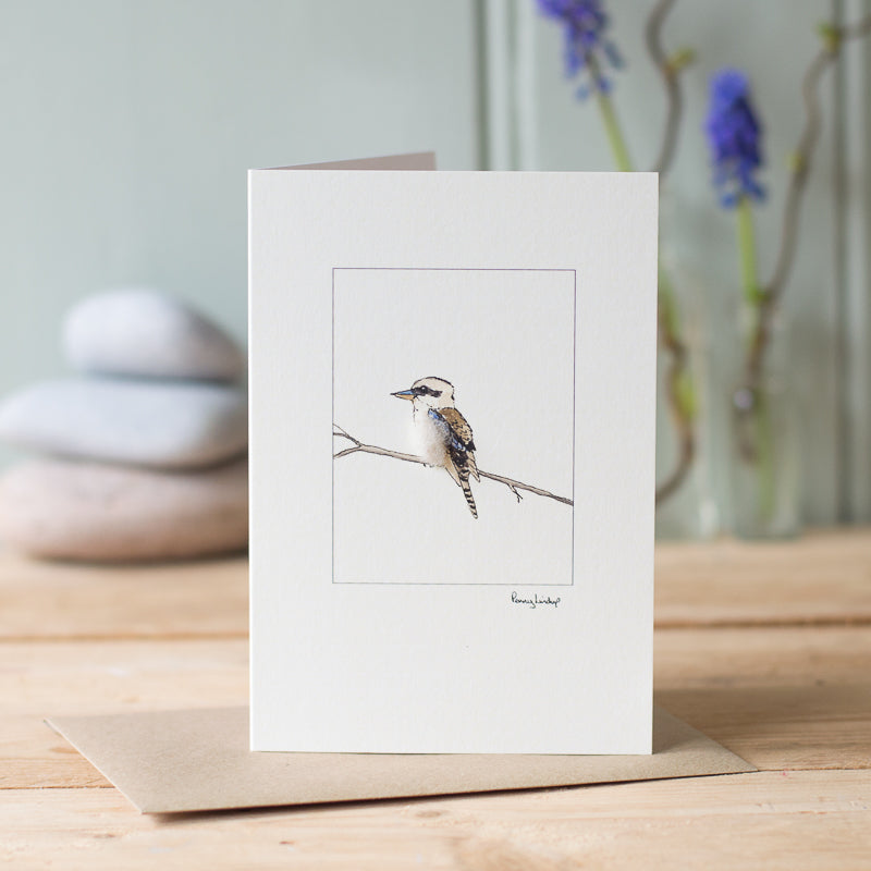 Kookaburra greetings card