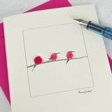 Carmine Bee-Eater card