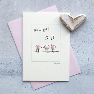 New baby greetings card - "It's a Boy"