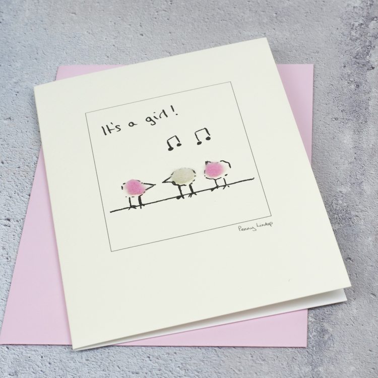 New baby greetings card - "It's a Boy"