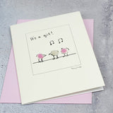 New baby greetings card - "It's a Boy"