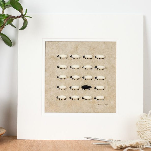 Black Sheep of the Family Print - Square