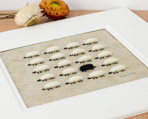 Black Sheep of the Family Print - Square