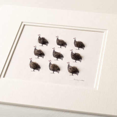 Guinea fowl bespoke picture