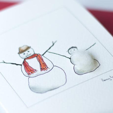 Snowman Christmas card