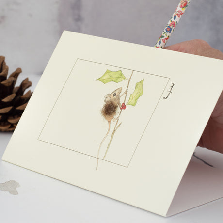 Mouse Christmas card