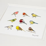 Garden Birds bespoke Print