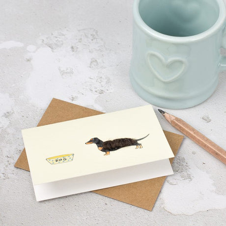 Boxed Collection of Mini Dachshund Cards - 8 cards
