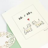 Westie  Mr & Mrs Card