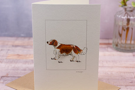 Spaniel greetings card