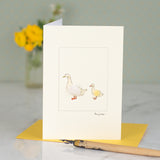 Aylesbury Duck and Duckling card