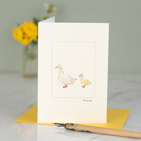 Aylesbury Duck and Duckling card