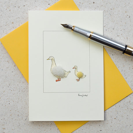 Aylesbury Duck and Duckling card