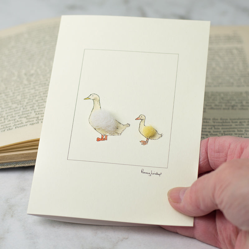 Aylesbury Duck and Duckling card
