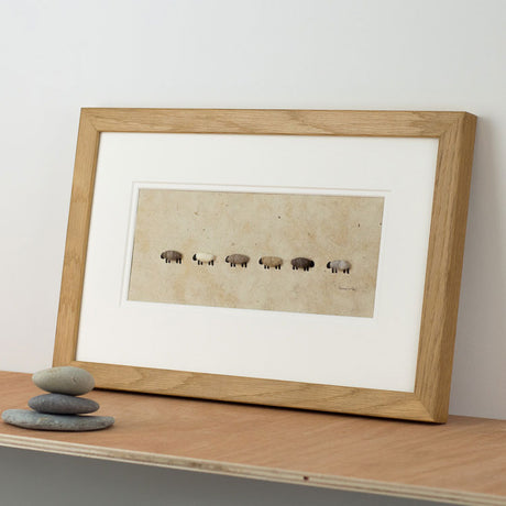 Natural Sheep Print - Medium