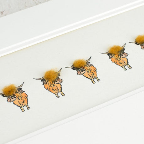 Highland Cows bespoke print