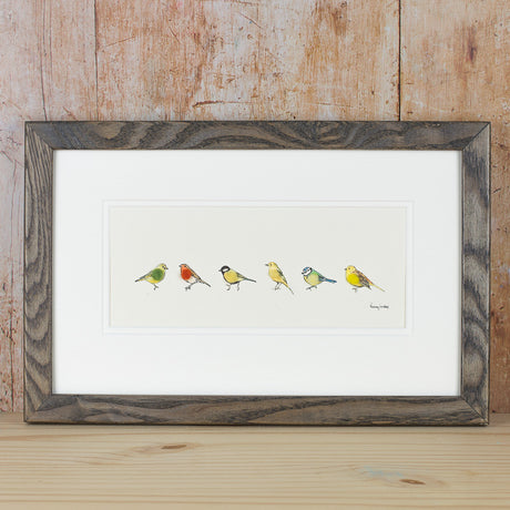 Garden Birds bespoke Print - medium