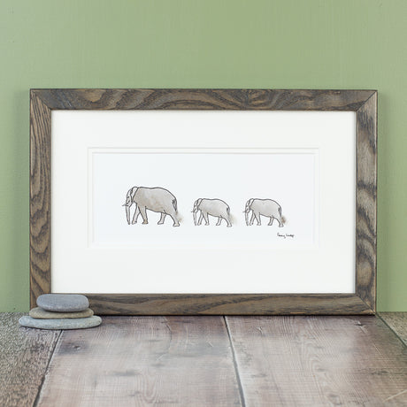 Elephants bespoke Print