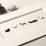 Bespoke Dogs Print - 5 Little Dogs in a Row
