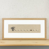 Oak Tree and Sheep Print - Long