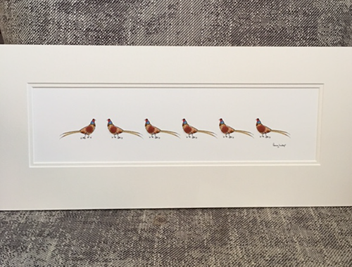 Pheasant print - Long