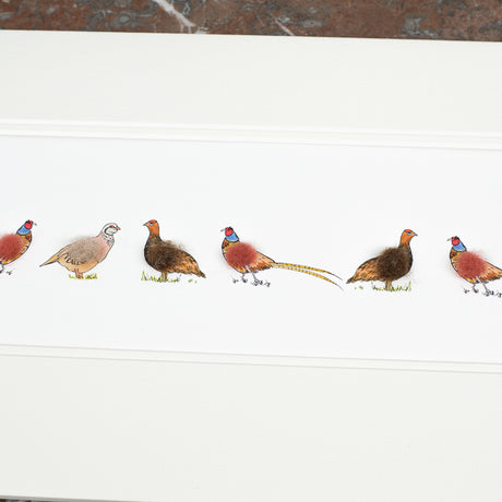 Game Birds Print - Long