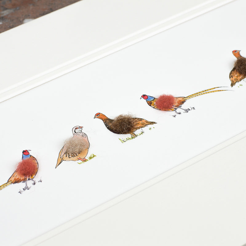 Game Birds Print - Long