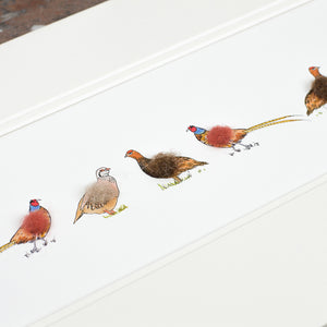 Game Birds Print - Long