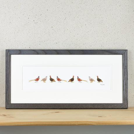 Game Birds Print - Long
