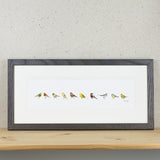 Garden Birds Print - Long