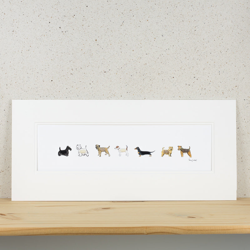 Dogs Print - Long