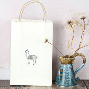 Alpaca Gift Bag, in 2 sizes