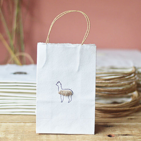 Alpaca Gift Bag, in 2 sizes