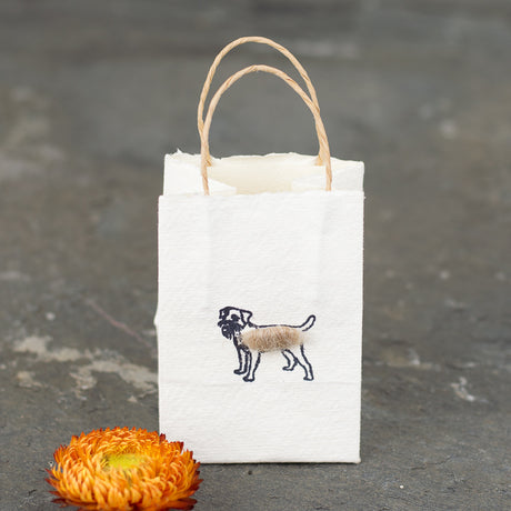 Border terrier tiny gift bags - Pack of 6